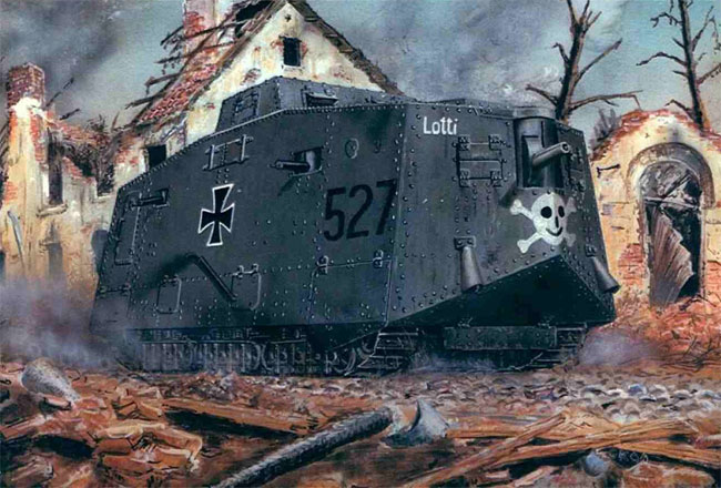 Az A7V tank