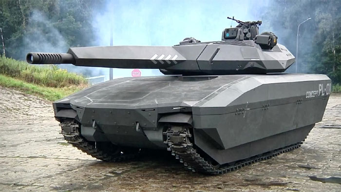 Az új szupertank The Polish Obrum company, is a modern, well-equipped stealth technology tank proposed that 2016 is already in the testing phase would like to see.